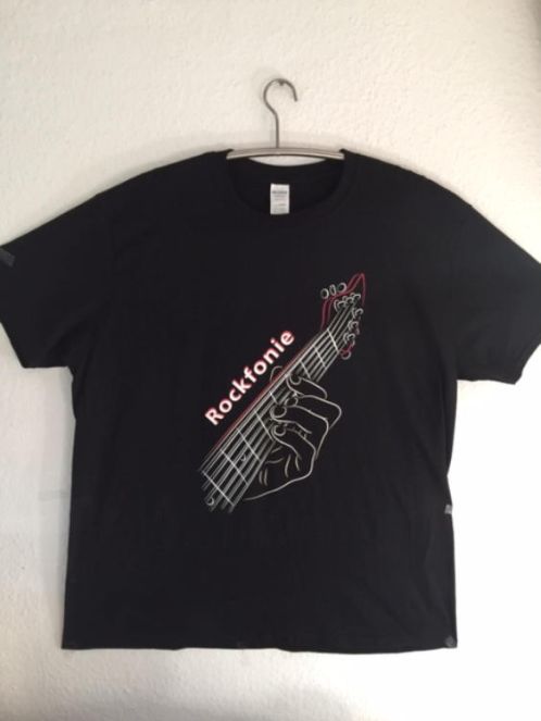T-Shirt Rockphonie schwarz